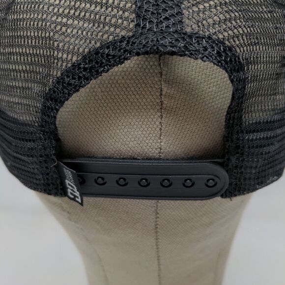 Diesel Power Mens Snapback Camo Patriotic Hat Black Meshback Patch Flag Logo - Picture 8 of 11